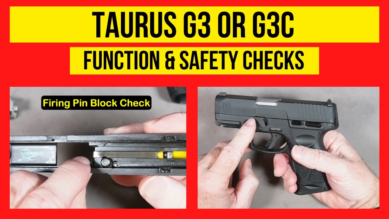 Проверки функциональности и безопасности Taurus G3c.