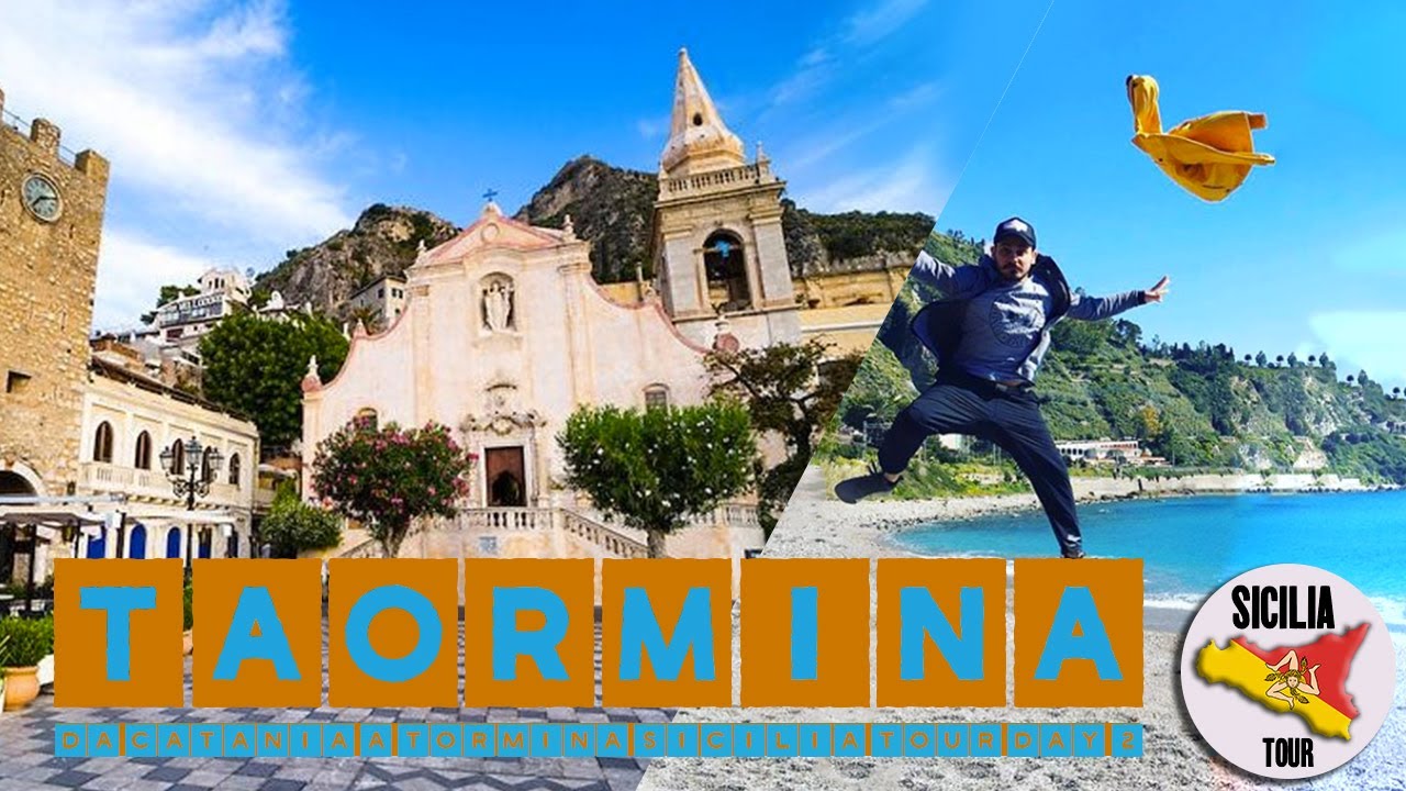 TAORMINA da Catania in treno - COSA HO VISTO (daily vlog day 2 Sicilia tour)