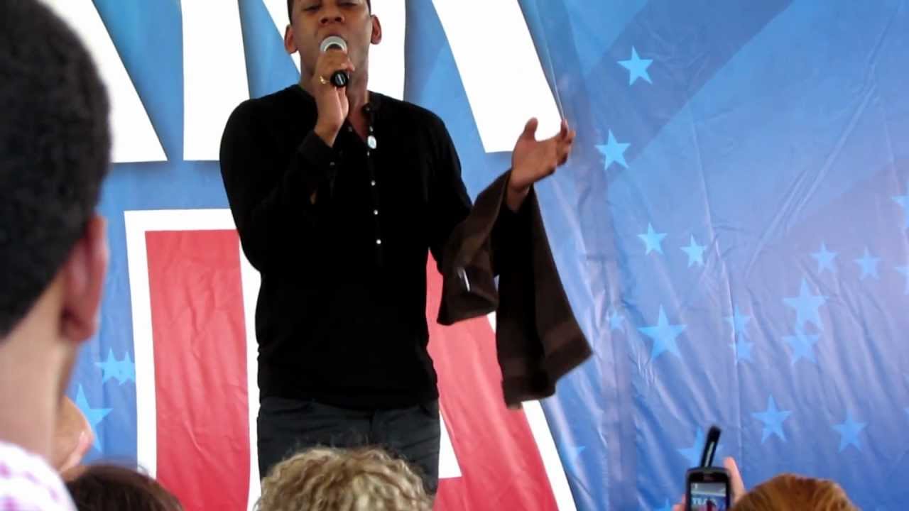 Joshua Ledet- I Will Always Love You (Whitney) in hometown