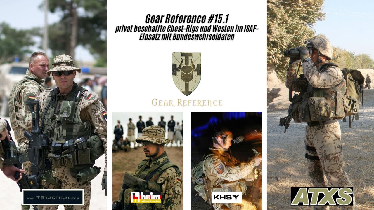 Gear Reference #15.1 | privat beschaffte Chest-Rigs und Weste im Einsatz mit Soldaten der Bundeswehr