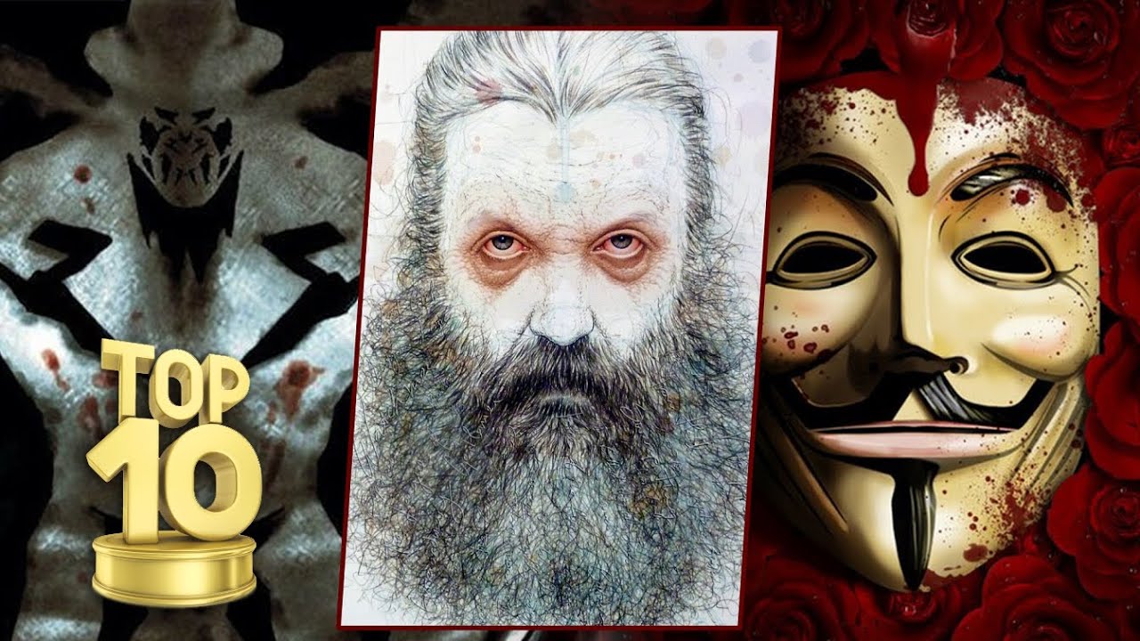 TOP 10 MELHORES HISTÓRIAS DO ALAN MOORE