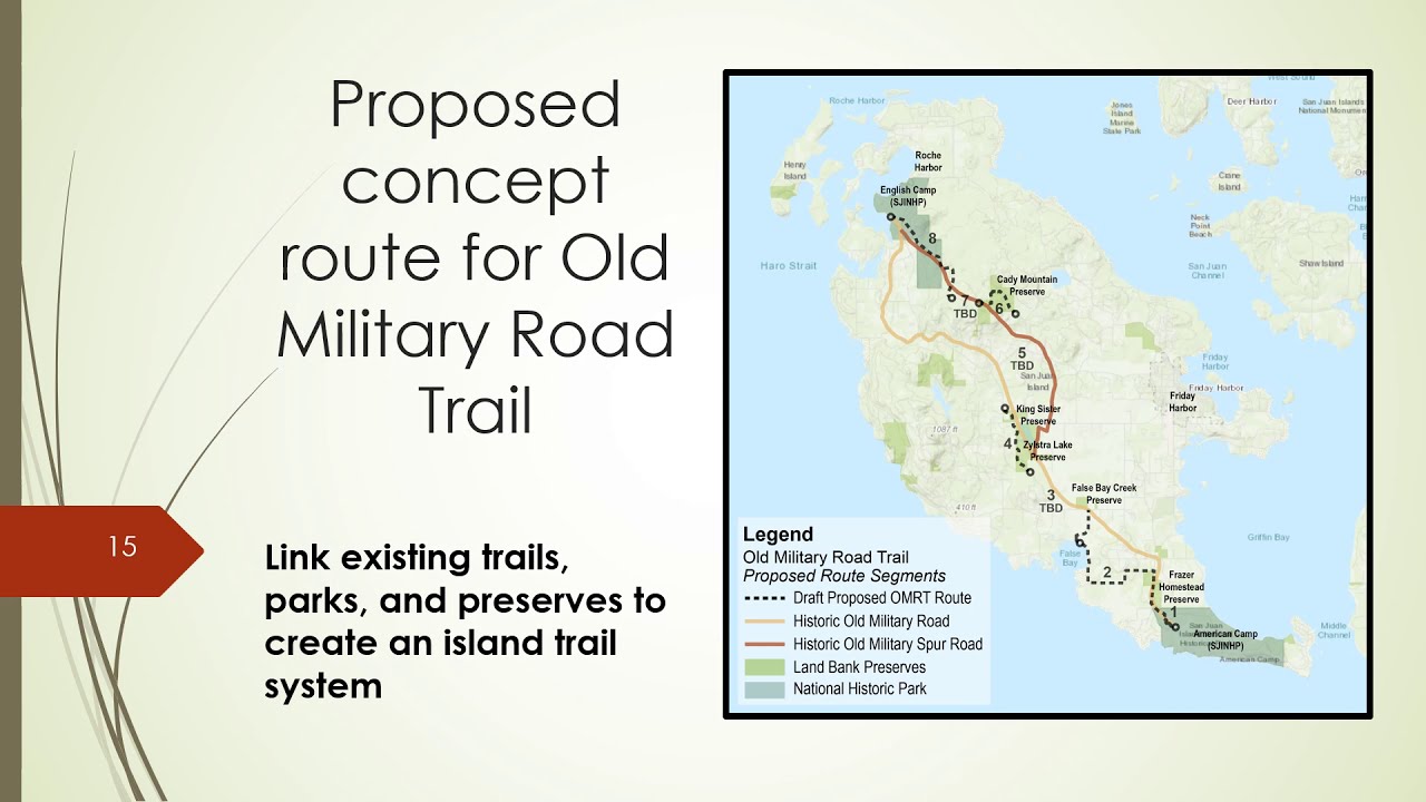 A Brief Introduction to the Old Military Road Trail project