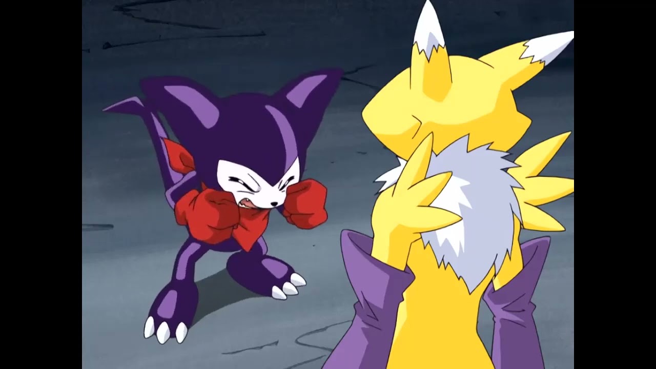Momentos de Renamon e Impmon Latino