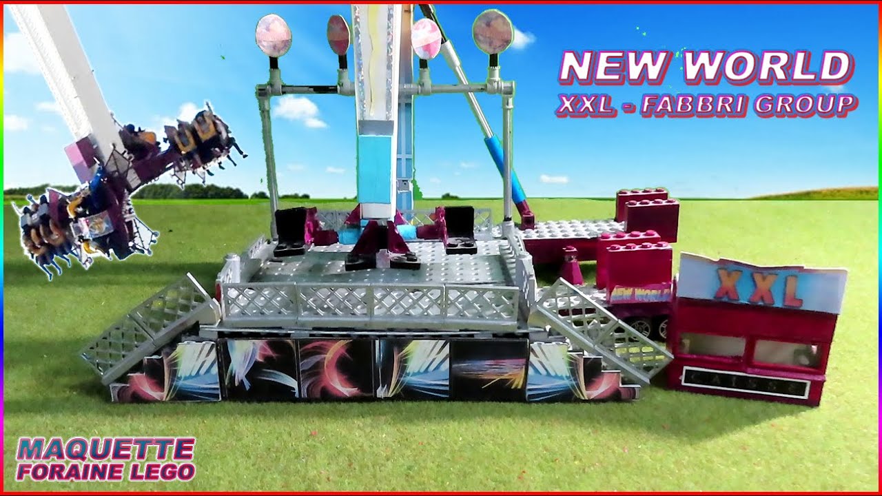 Lego - Maquette Foraine , Manège New World XXL [Fabbri Group]