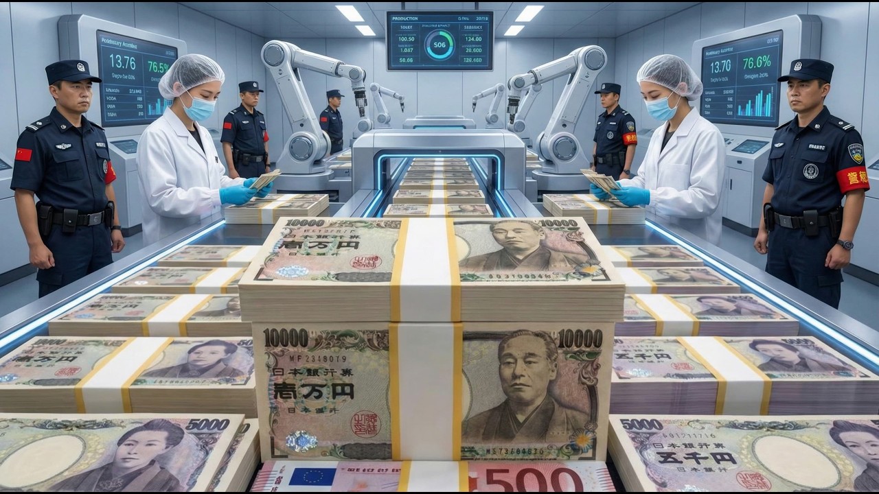 How Japan Prints the Yen: Inside the World&rsquo;s Most Secure Money Factory (Full Process)