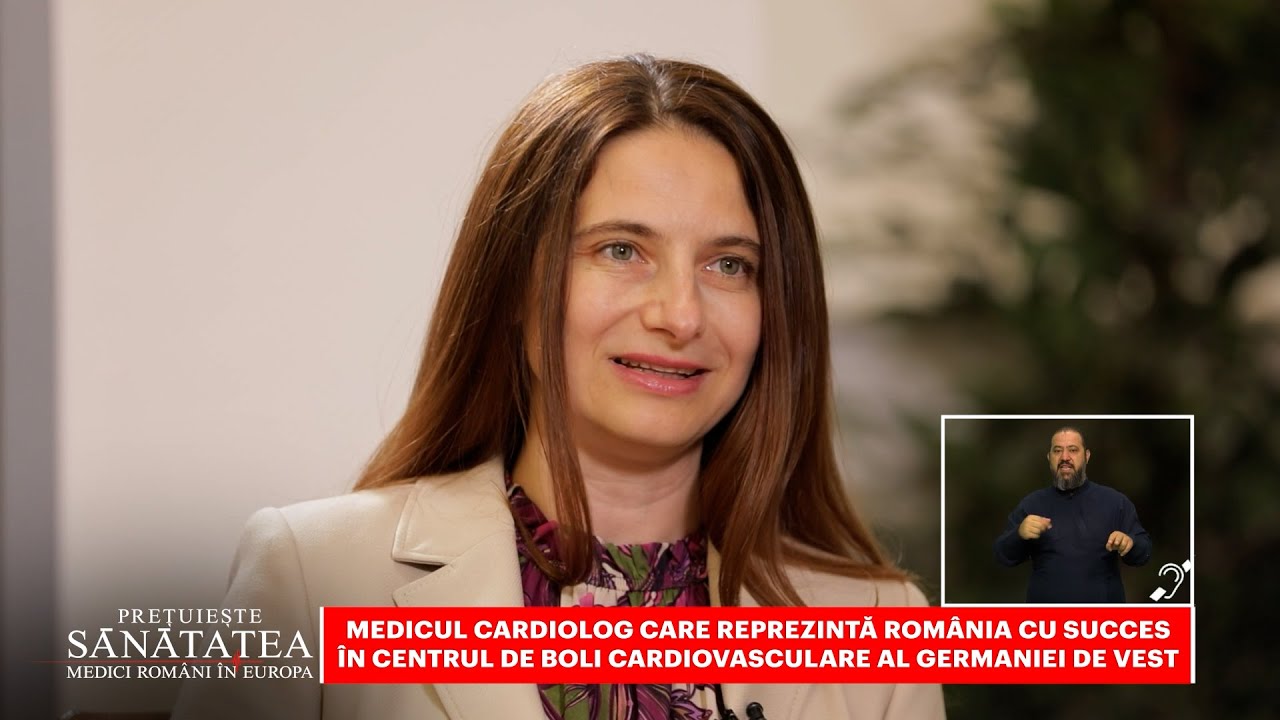 Dr. Raluca Mincu. Medicul român din vestul Germaniei #mediciromaniineuropa