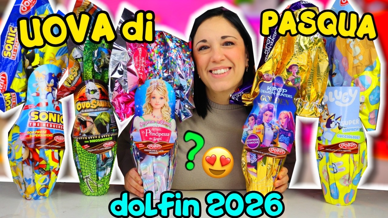 Apro UOVA di PASQUA dolfin 2026! iolanda sweets