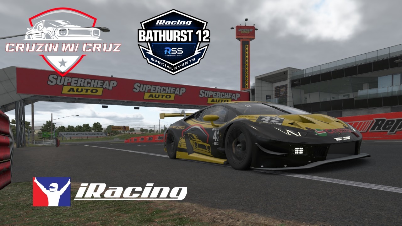 Cruzin W/ Cruz: (iRacing) BATHURST 12 HRS: PART 1