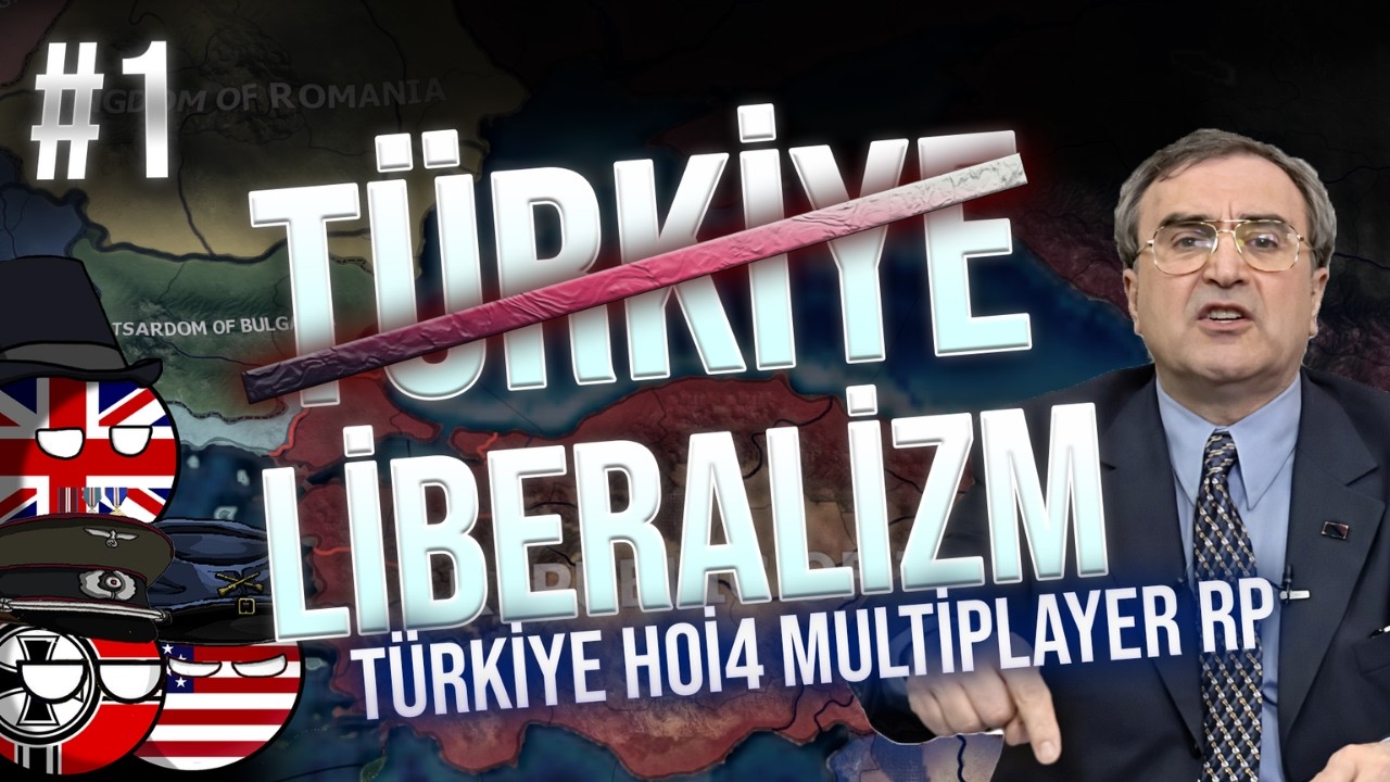 LİBERALİZM BEN OLDUM | Hearts of Iron 4 - MULTIPLAYER | TÜRKİYE #1