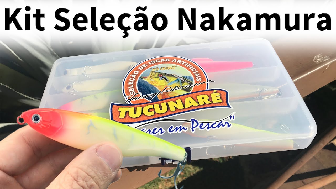 Kit Seleção de Iscas Nelson Nakamura - Review Completo