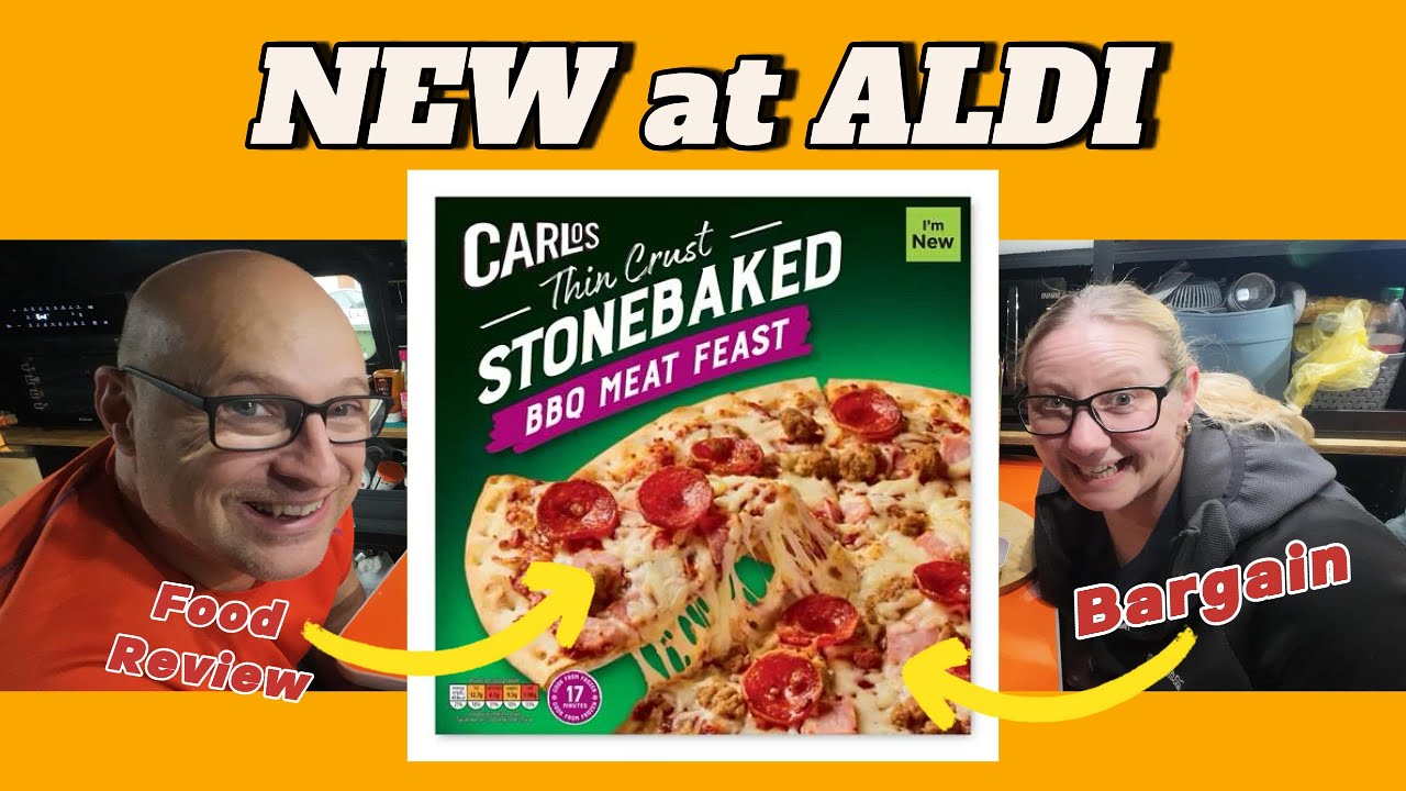 Aldi NEW BBQ Meat Feast Pizza | Food Review