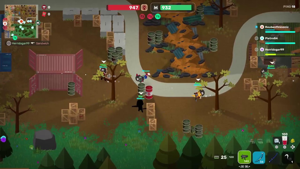 Trying to improve at super Animal royale and chill