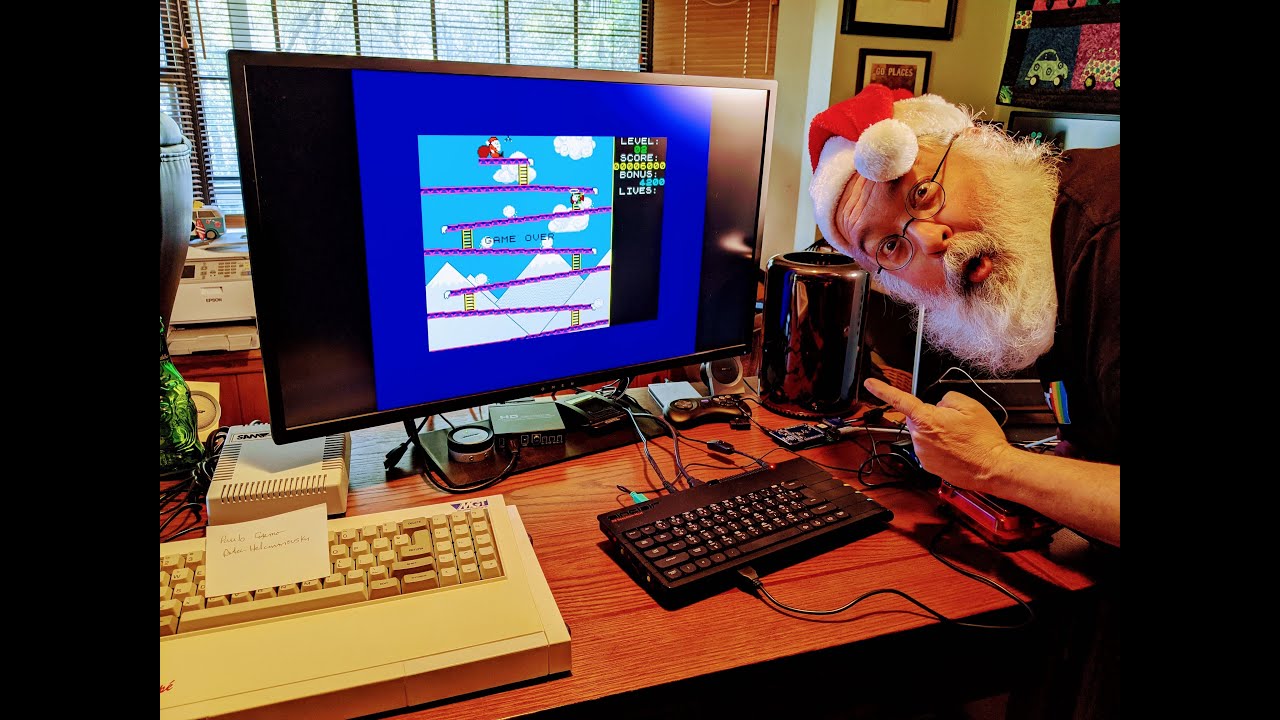 Speccy Nextmas Video #2 - Sinclair ZX Spectrum Next Holiday Season 2020 - Spreading Positive Vibes
