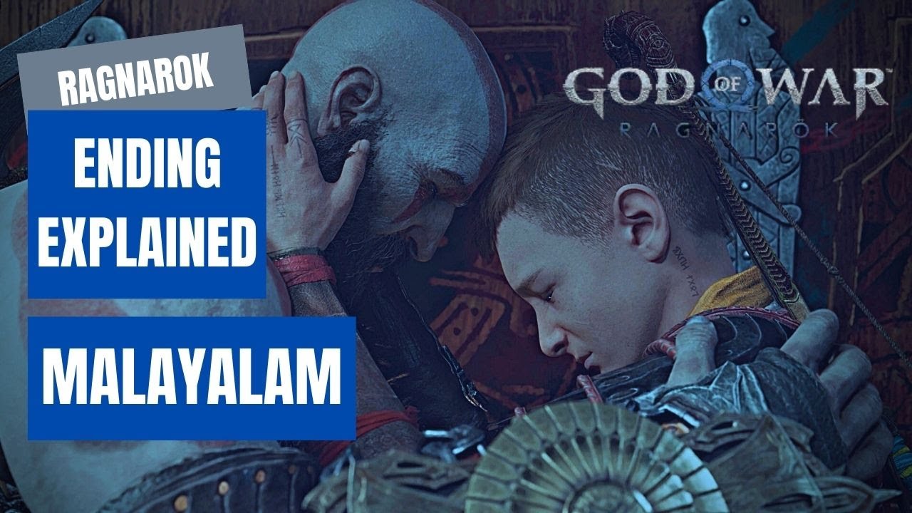 God of War: Ragnarok Full Story Ending Explained | Malayalam |