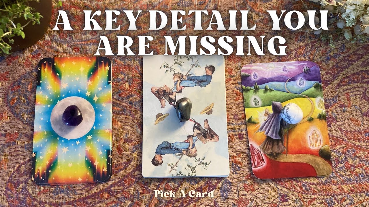 A KEY Detail That You Are Missing!🔐💡*Timeless* Pick A Card | Tarot Reading