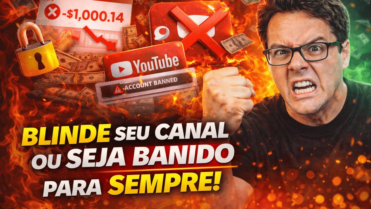 NOVO ALGORITMO: Como Crescer no Youtube e Monetizar SEM RISCO!