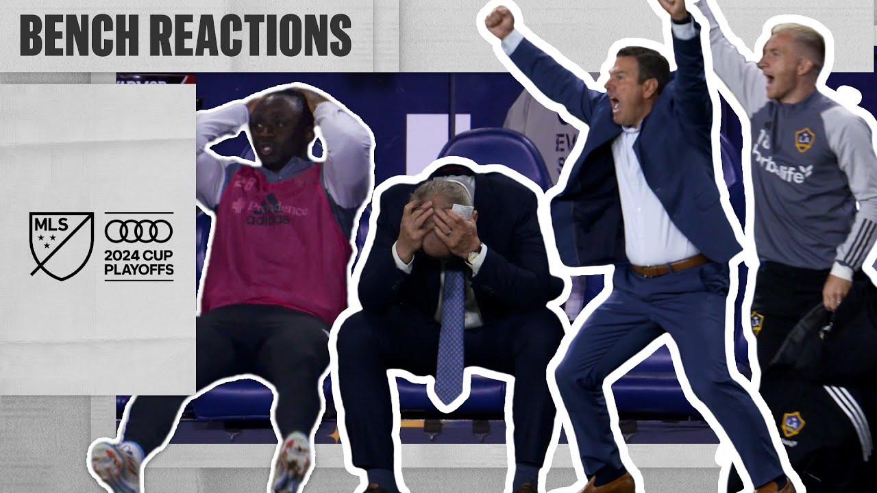 Marco Reus Celebrates & Raw Bench REACTIONS! | LA Galaxy vs. Seattle Sounders