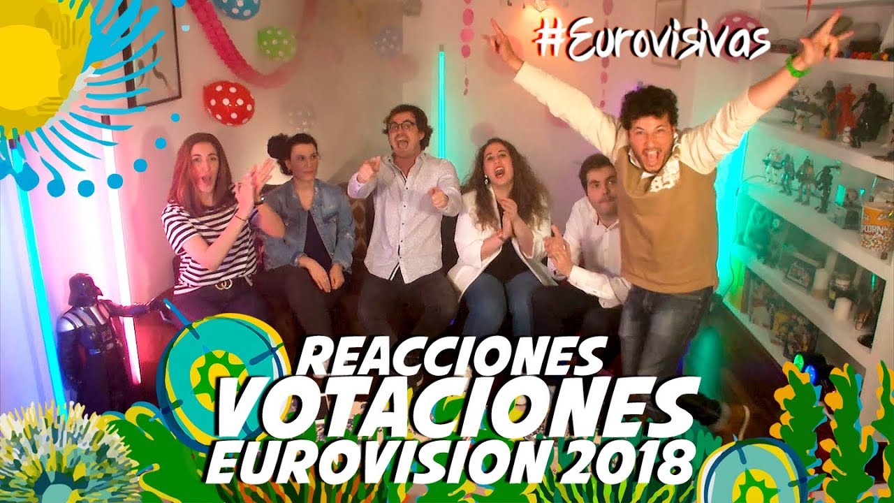 REACCIÓN VOTACIONES EUROVISIÓN 2018 #Eurovision