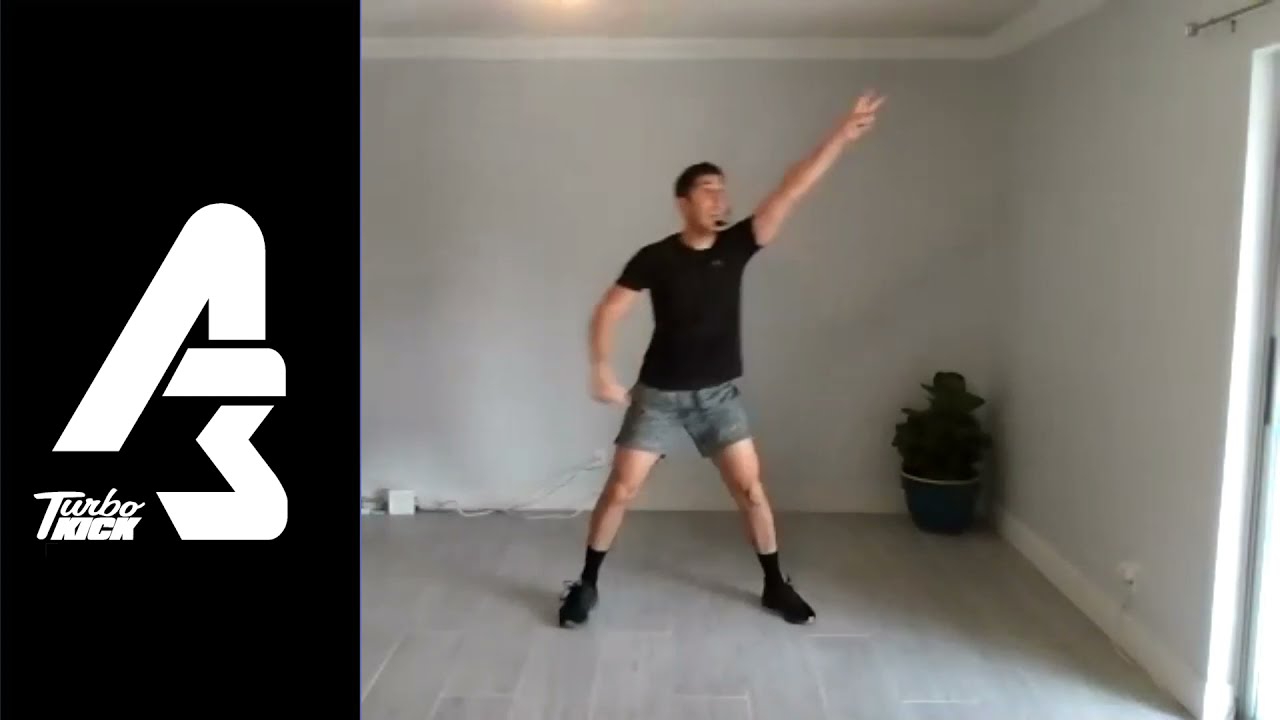 Turbo Kick (Round 105) - Cardio Kickboxing at Home!