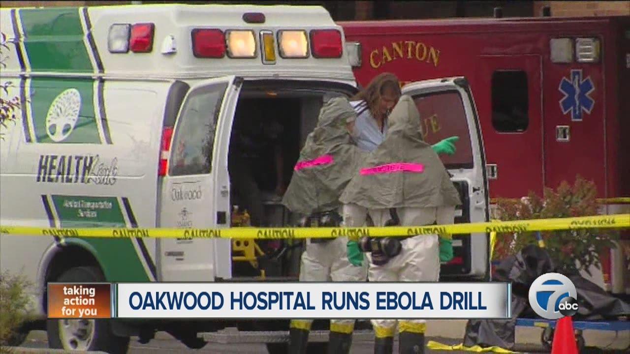Oakwood Hospital runs Ebola drill