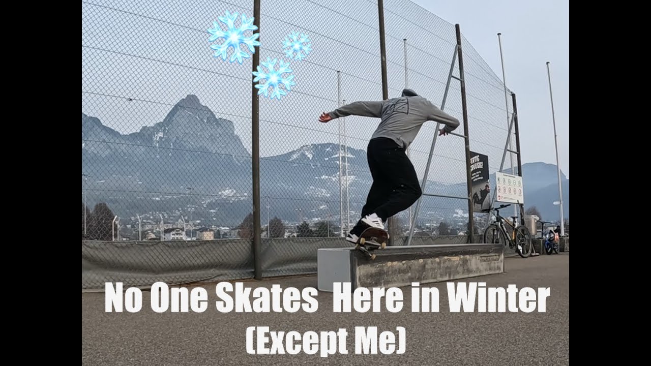 No One Skates Here in Winter (Except Me) ❄️