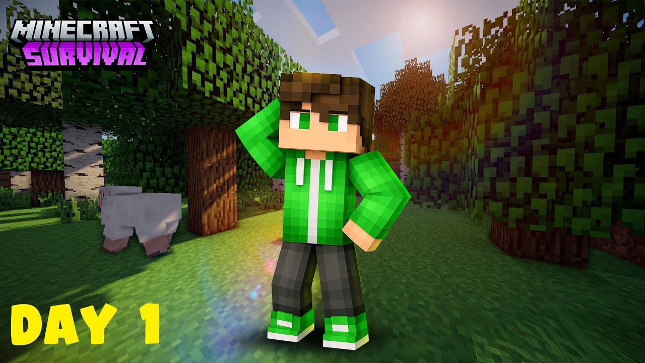 Minecraft Survival Series  | Day 1