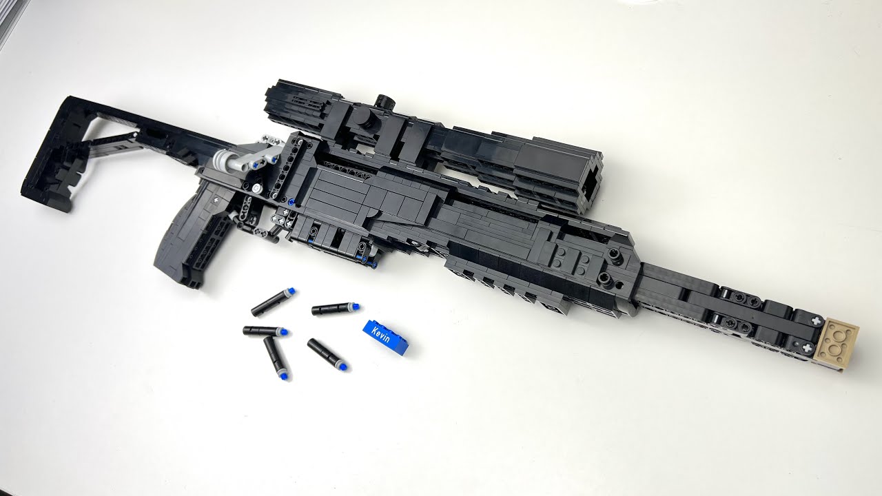 Working LEGO Sniper Rifle SPR 208 - Call of Duty: Modern Warfare