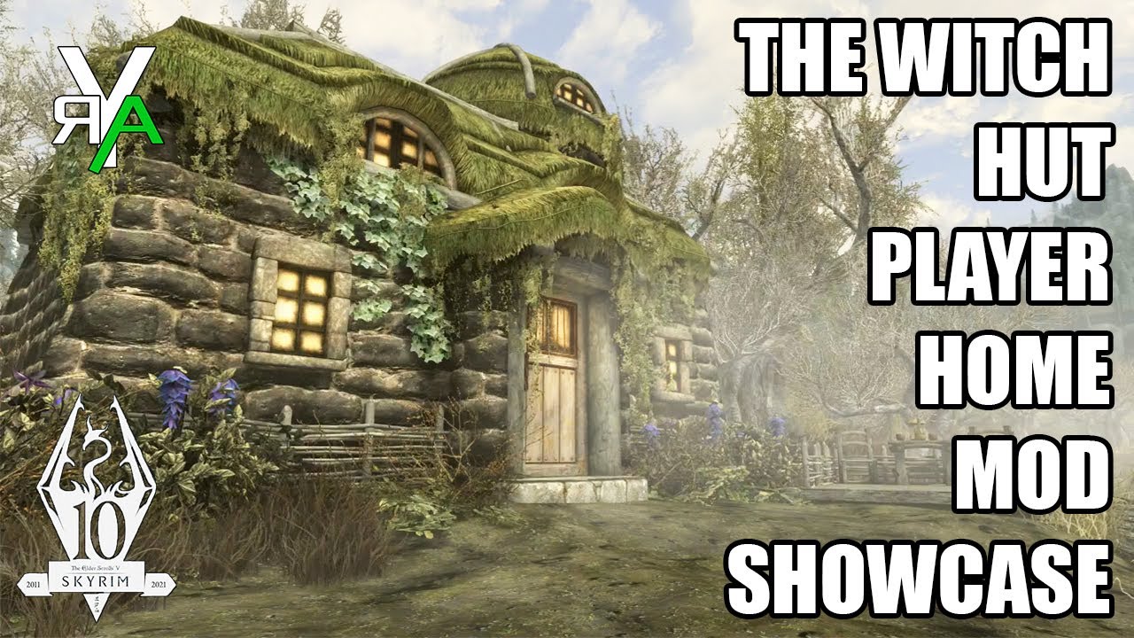 I'm Back! Xbox Skyrim AE: WITCH HUT PLAYER HOME Mod Showcase