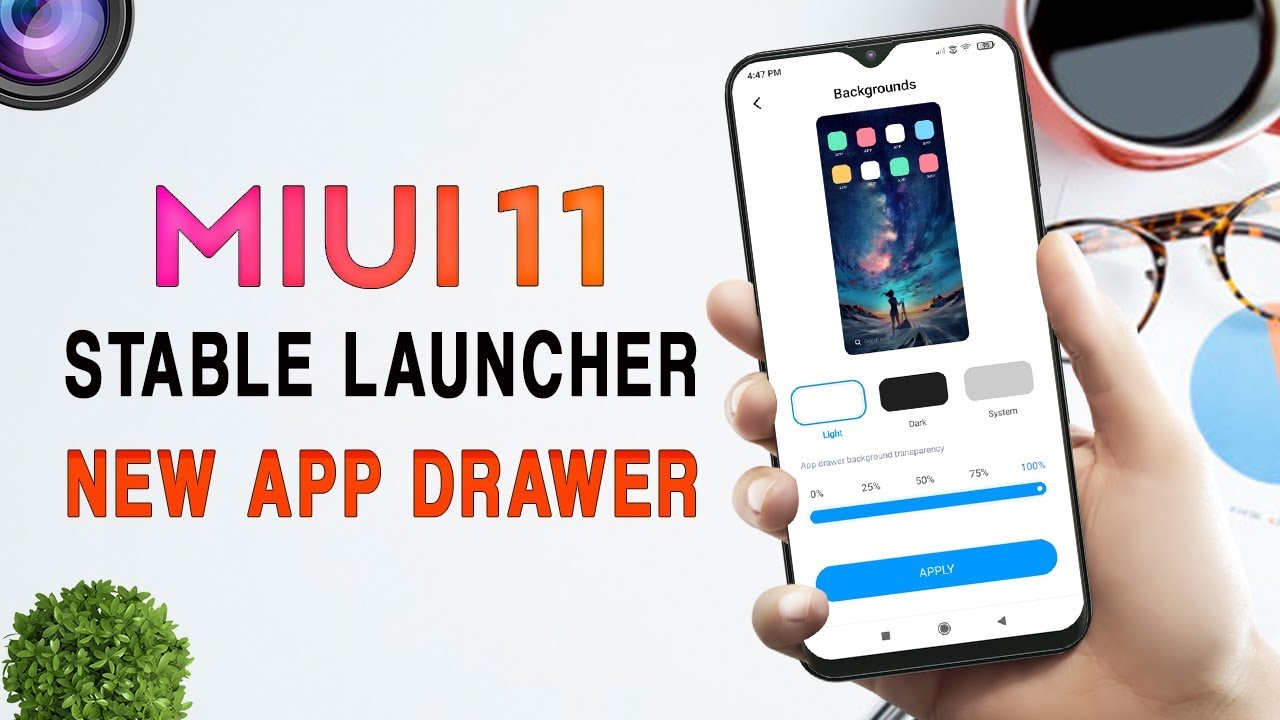 😍 Stable MIUI 11 System Launcher With New App Drawer 😍