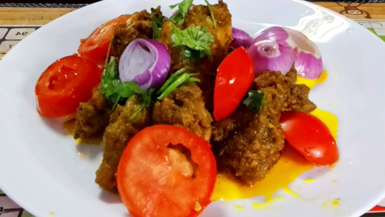 ASMR, Fried chicken and salads Eating Satisfying 