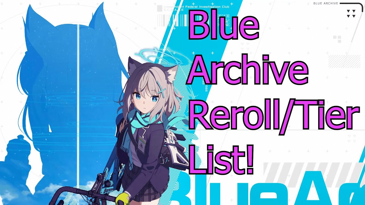 [Blue Archive] Qucik Reroll and Tierlist! Also WHAT DID I JUST SUMMON