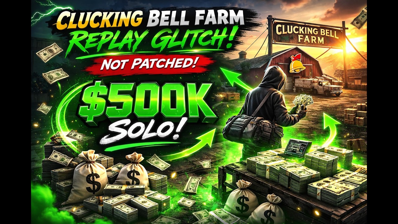 Cluckin Bell Farm Raid Replay Glitch *STILL WORKING*(Full Walkthrough + Exact Quit Timing 2026) SOLO