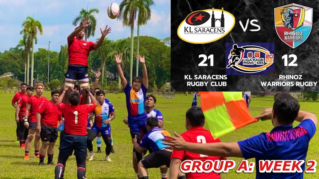 LIGA RAGBI MSNS-KRS WEEK 2 (GROUP A) RHINOZ WARRIORS VERSUS KL SARACENS FULL GAME HIGHLIGHTS