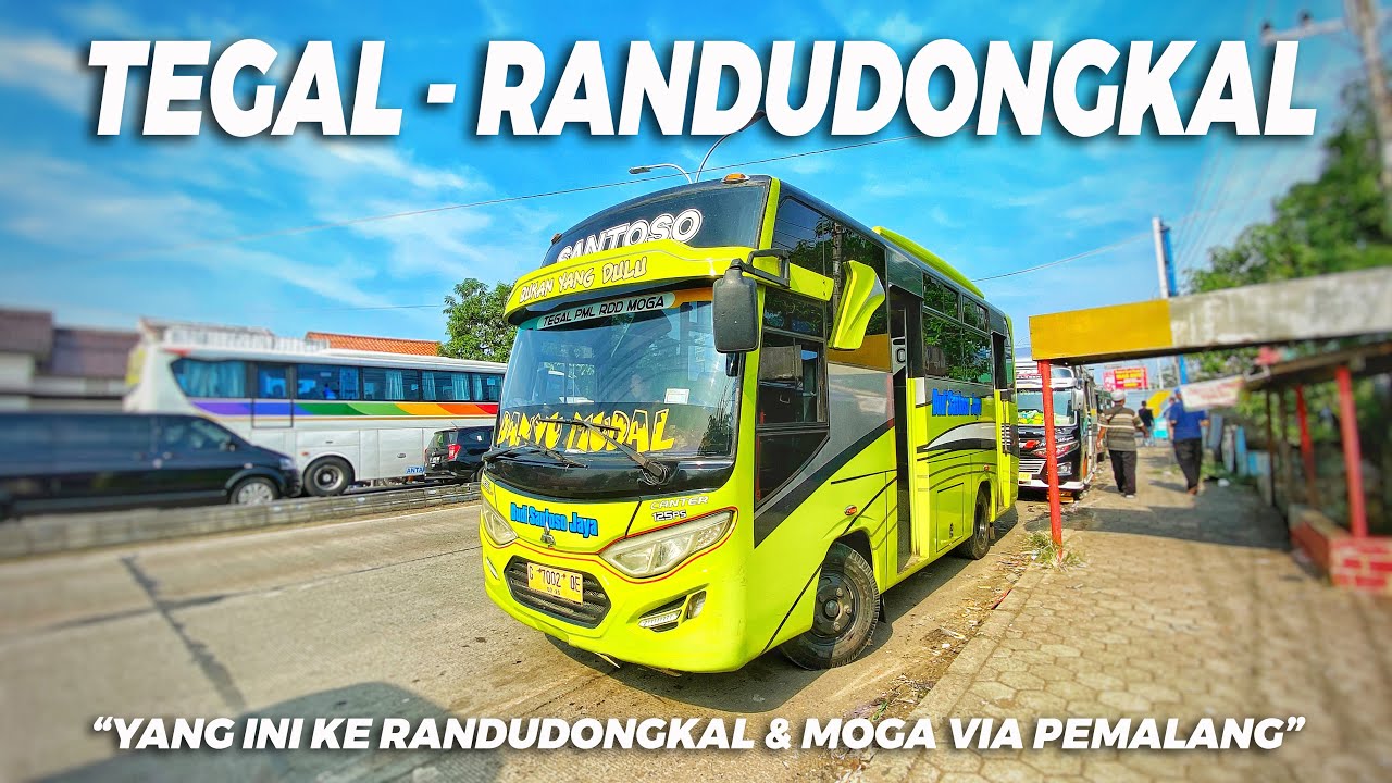 Утренняя поездка в Южный Пемаланг Садитесь на автобус BUDI SANTOSO JAYA, маршрут прекрасен!