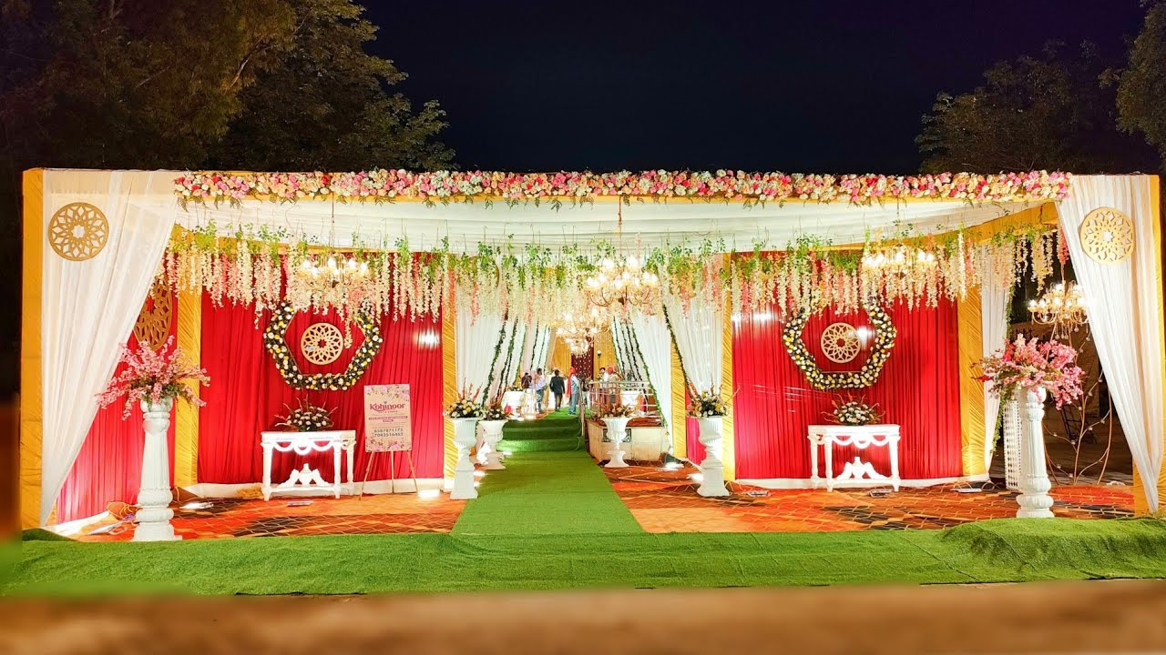 Wedding at Shadi Ground, Ullas Bhawan || Kohinoor Tent Events