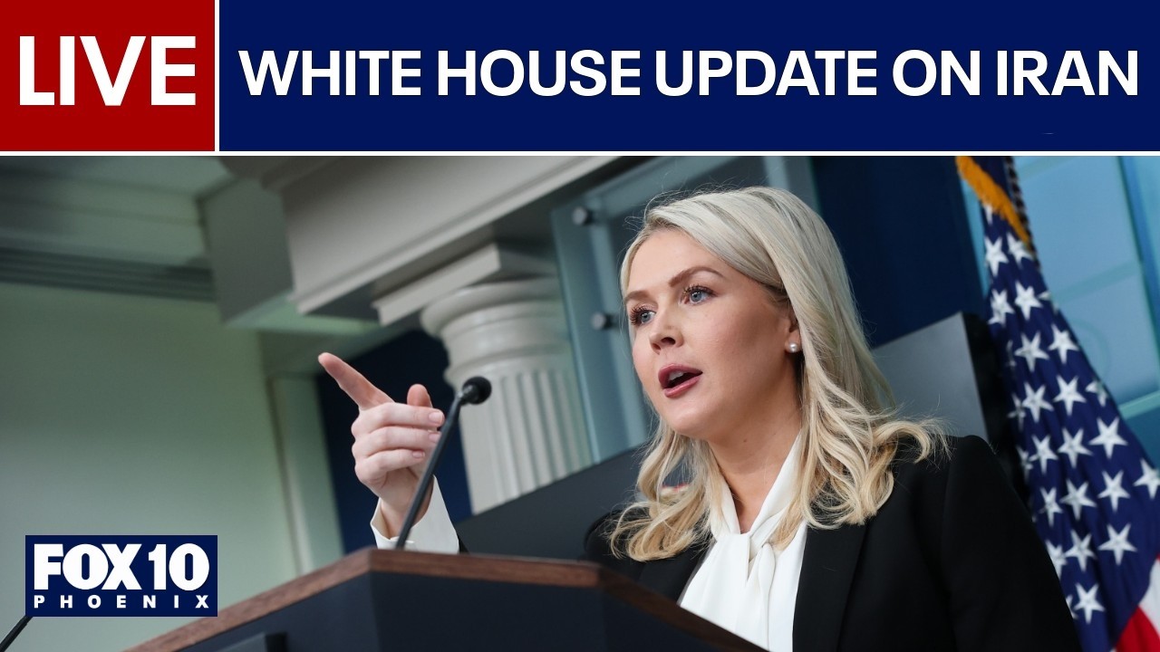 🔴LIVE: Karoline Leavitt provides updates as Iran conflict escalates | FOX 10 Phoenix