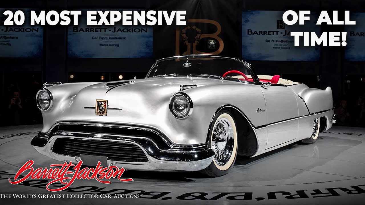 20 Most EXPENSIVE Cars Ever Sold At Barrett Jackson