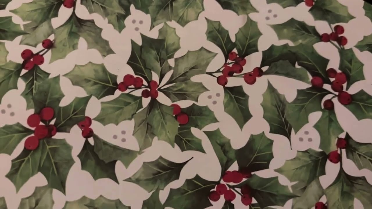 Hobby Lobby Christmas Junk Journaling Paper Part 1