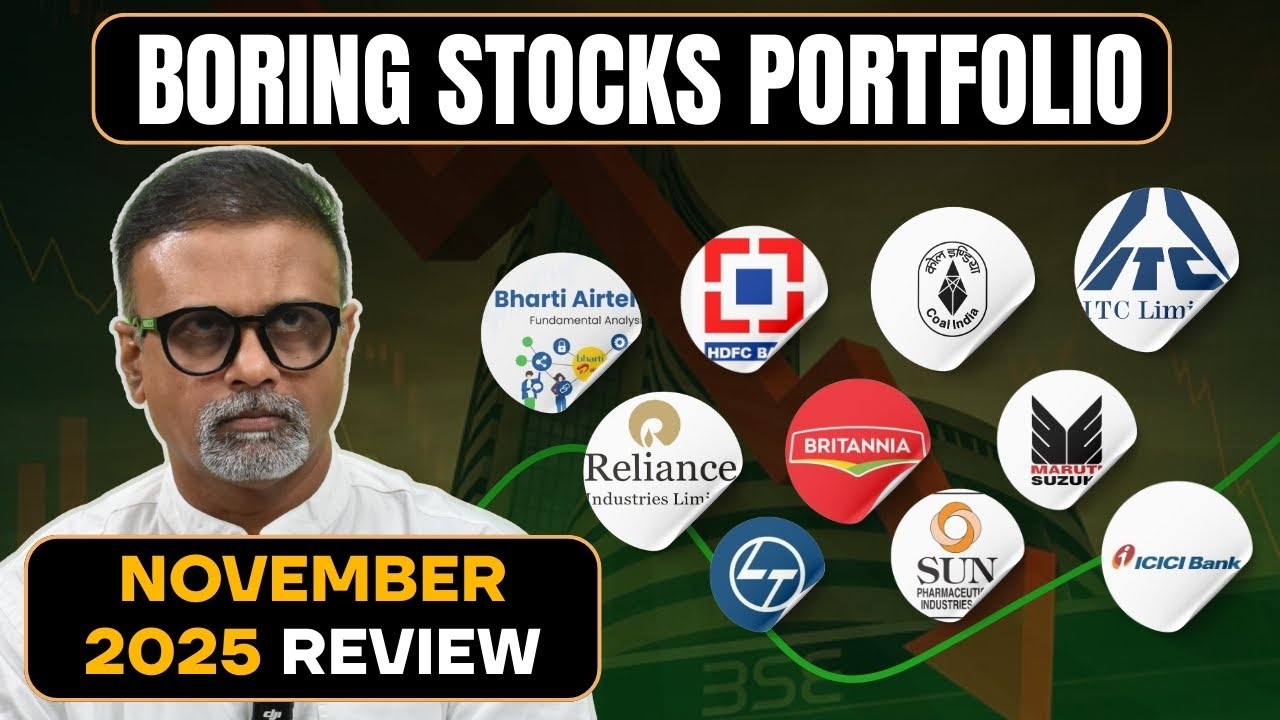 Boring Stocks Portfolio - November 2025 Review | Shyam Sekhar