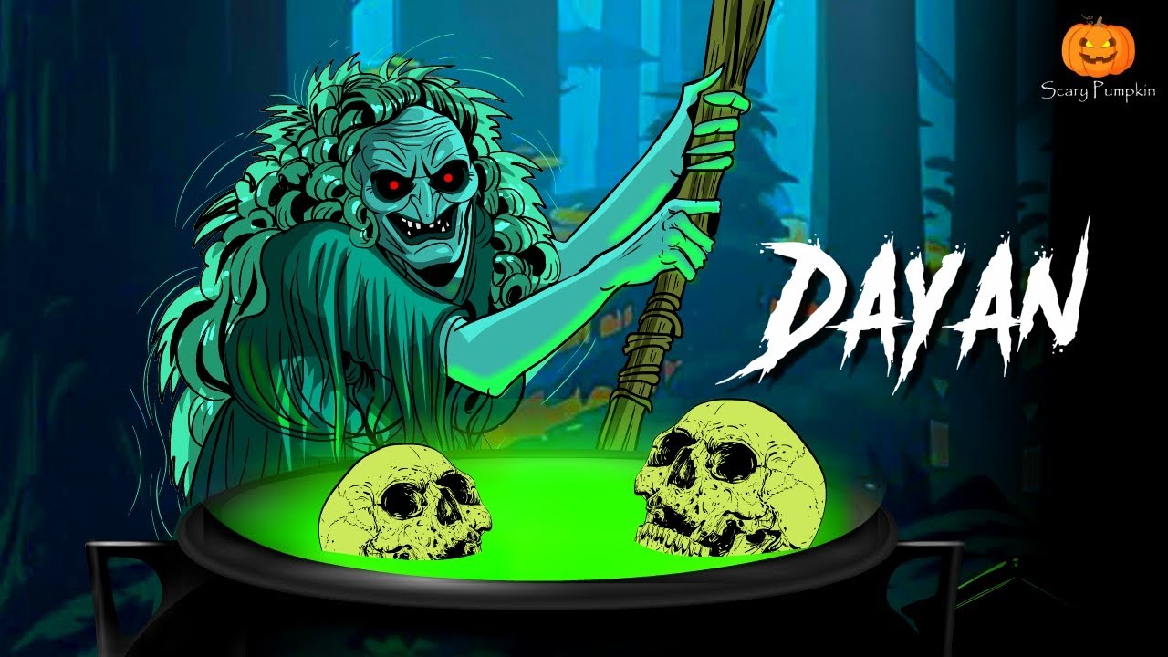 Dayan Horror Story | Scary Pumpkin | Hindi Horror Stories | Animated Stories