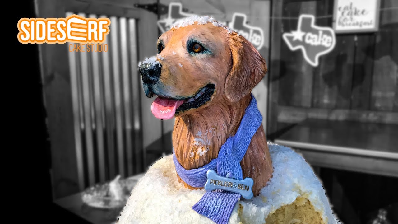 Golden Retriever Cake!