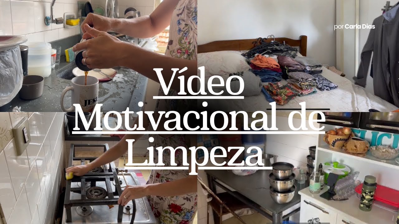 Limpeza e Organização do Lar 🏠| Assista p/ animar limpar a sua casa 🏡 