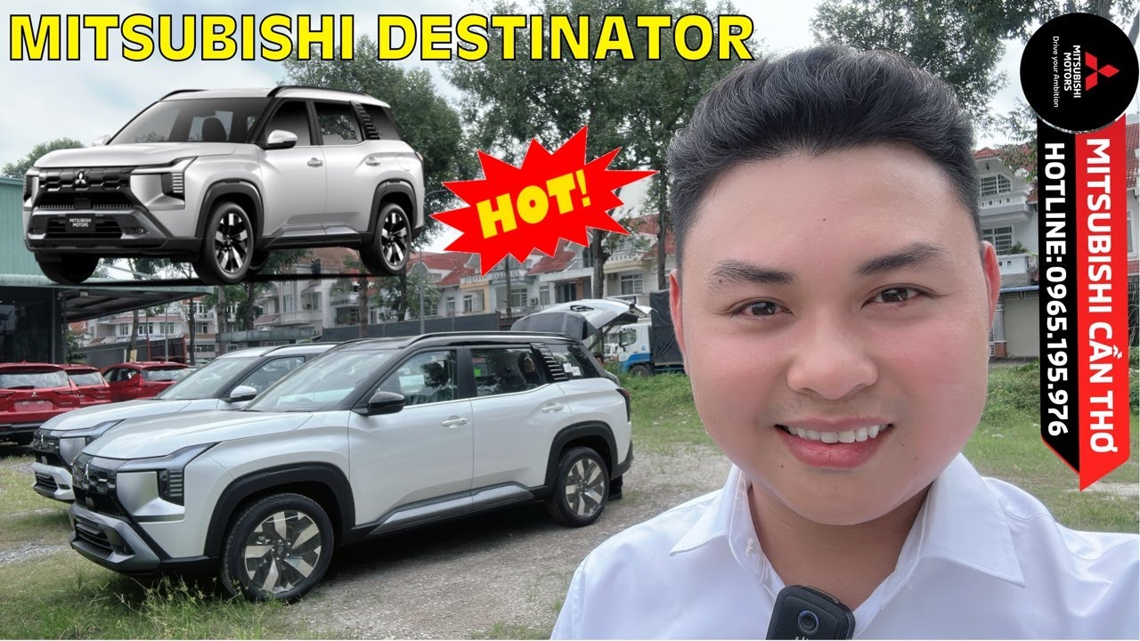 L&ocirc; xe đầu ti&ecirc;n Mitsubishi Destinator Ultimate 2026 về đến H&atilde;ng Mitsubishi Cần Thơ sẵn s&agrave;ng giao ngay