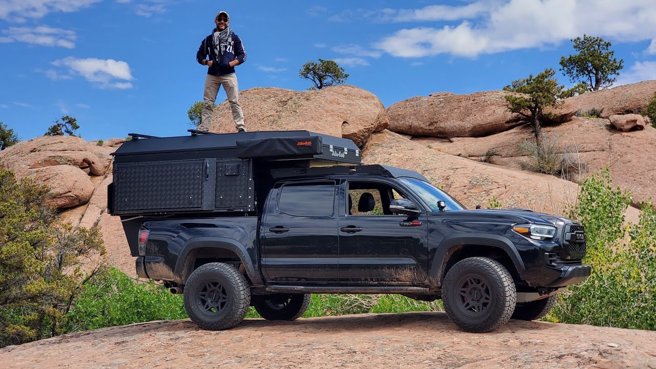 Alu-cab Khaya truck camper walk around.