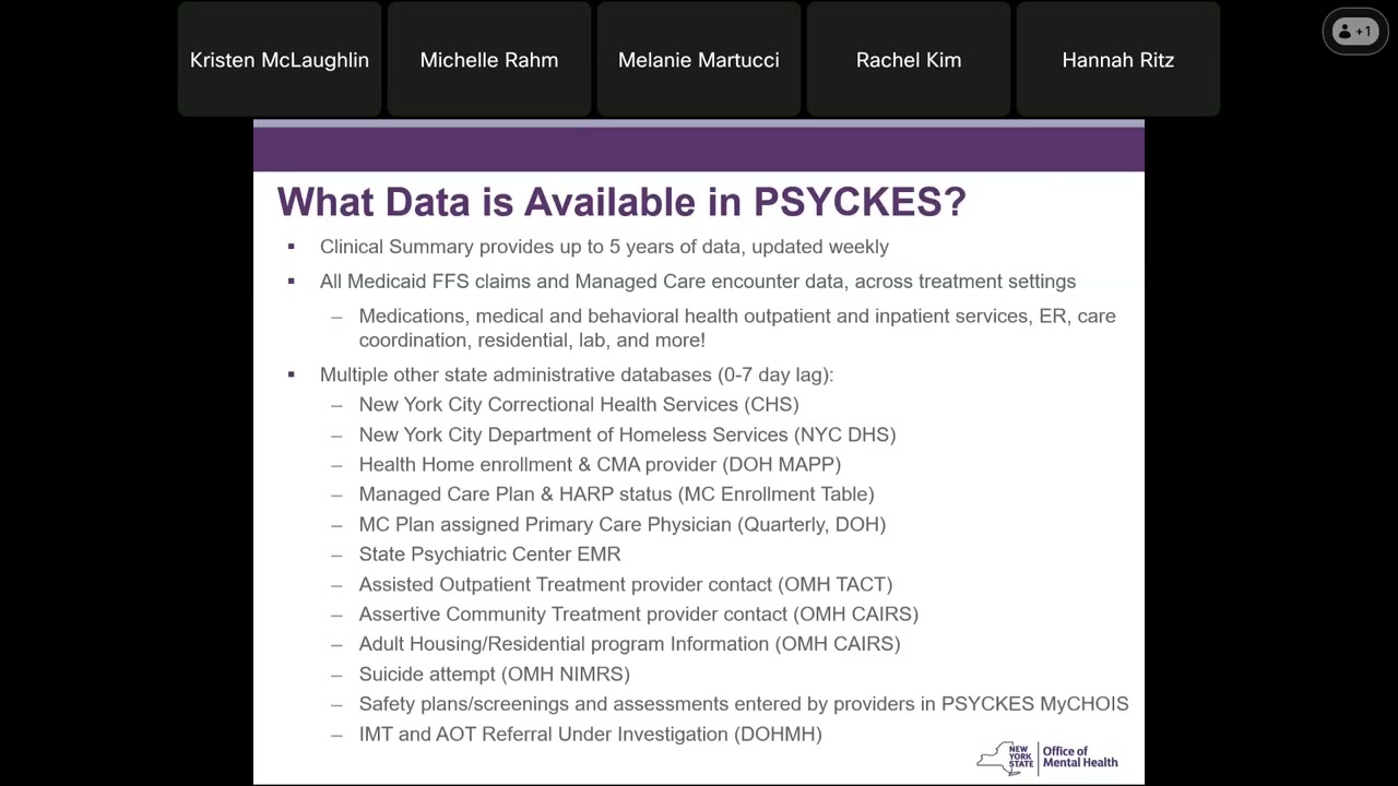 PSYCKES for Network Users