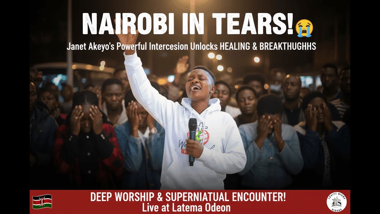 NAIROBI IN TEARS! 😭 Janet Akeyo’s Deep Intercession Shuts Down Latema Odeon 🔥