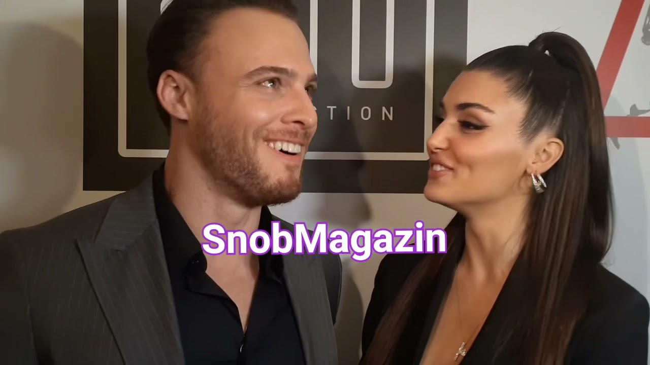 Magazin muhabirlerinin Hande Erçel’e sürpriz doğum günü pastası…