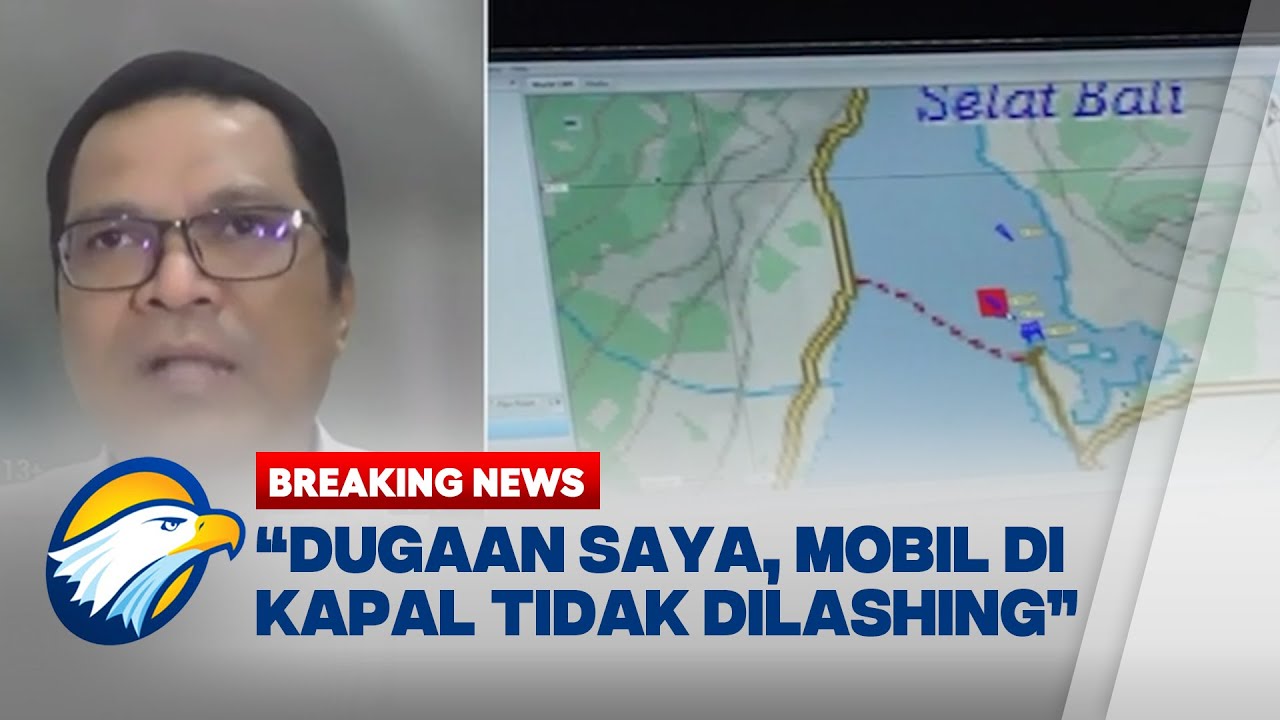 BREAKING NEWS - KMP Tunu Pratama Jaya Tenggelam, Begini Kata Pengamat Maritim