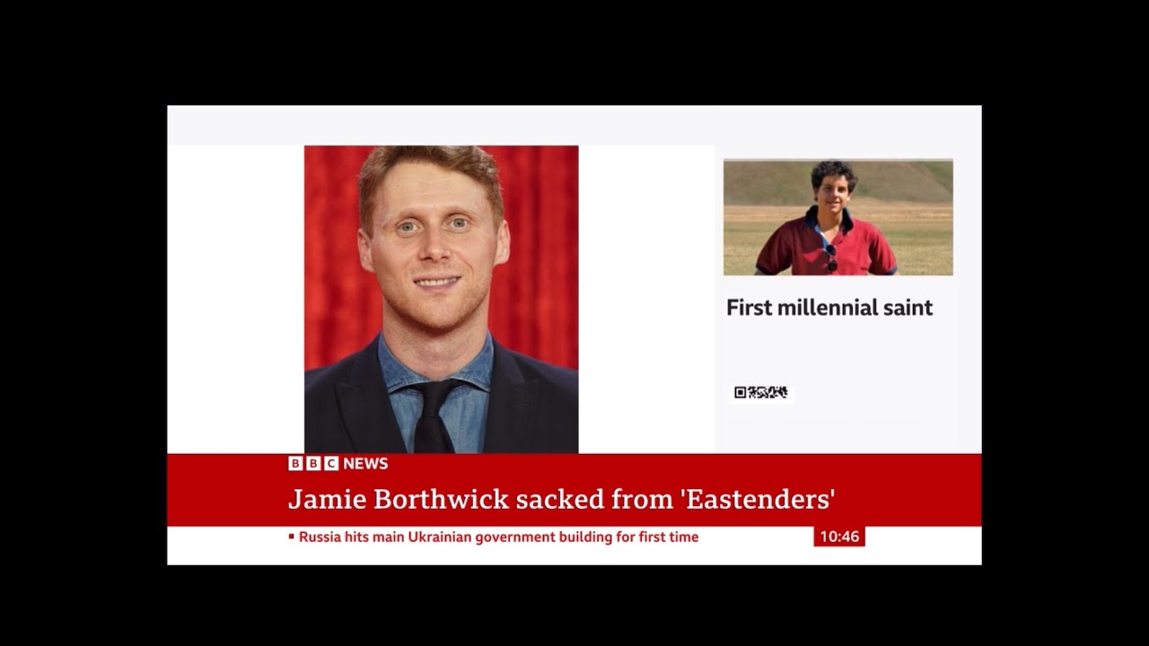 EastEnders star Jamie Borthwick is sacked – BBC News 7 September 2025