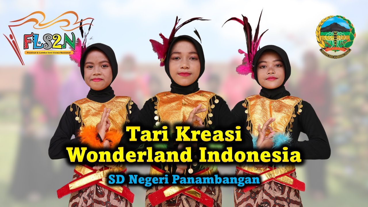 Tari Kreasi Wonderland Indonesia - SD Negeri Panambangan
